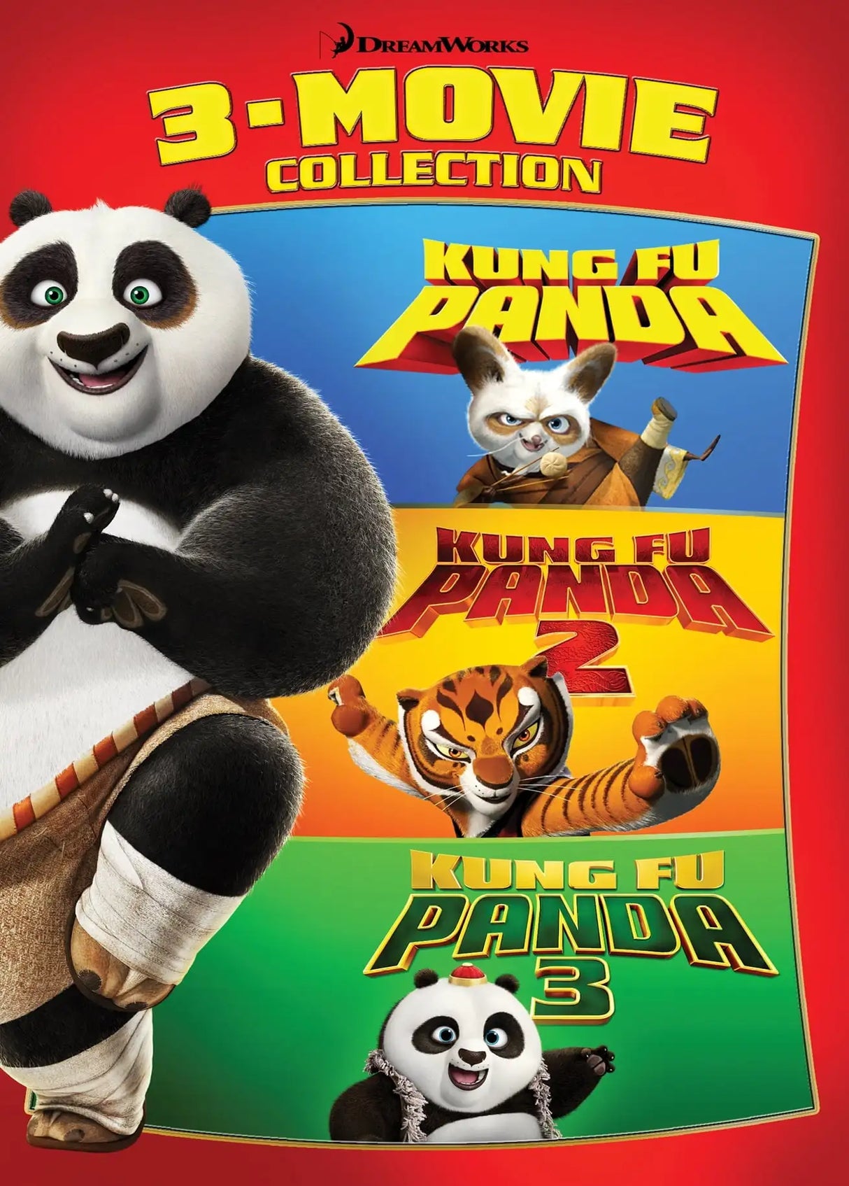 Kung Fu Panda: 3-Movie Collection (DVD) - Lootquake