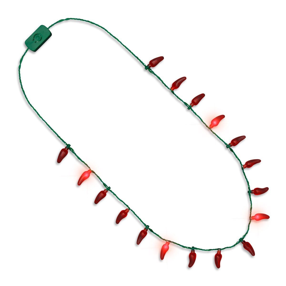 LED Chili Peppers String Lights Necklace-0