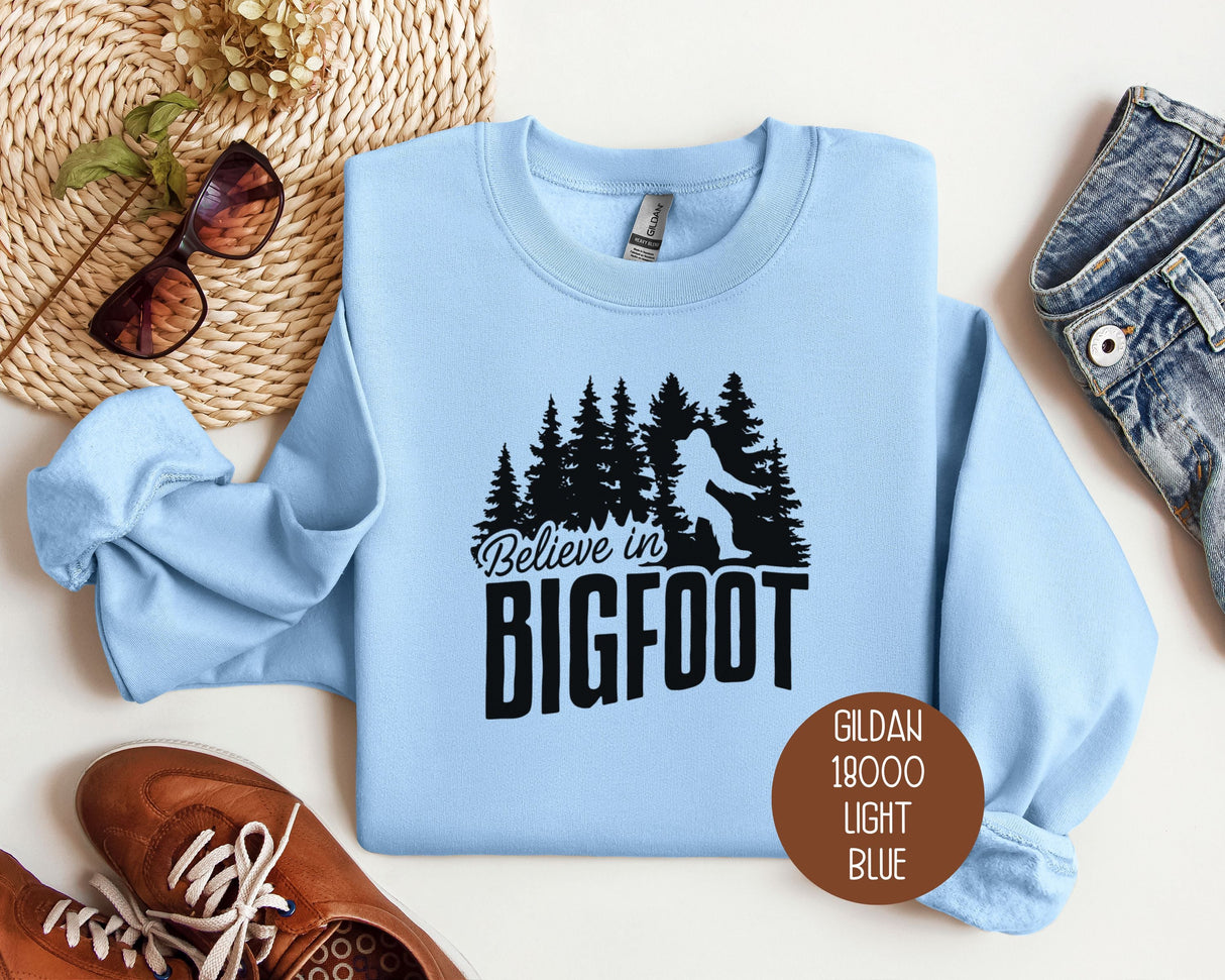 Believe in Bigfoot Sweatshirt-2