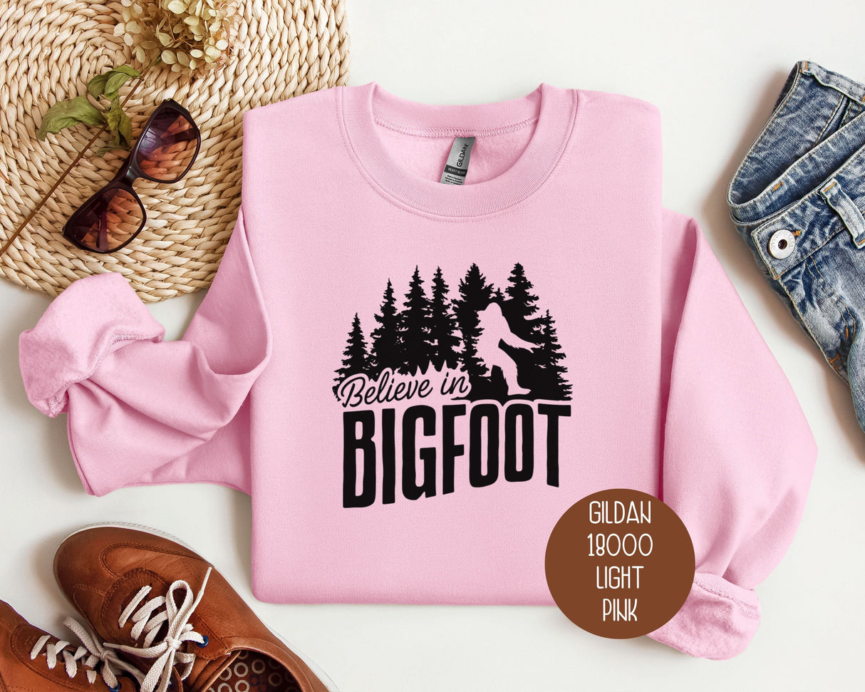 Believe in Bigfoot Sweatshirt-3