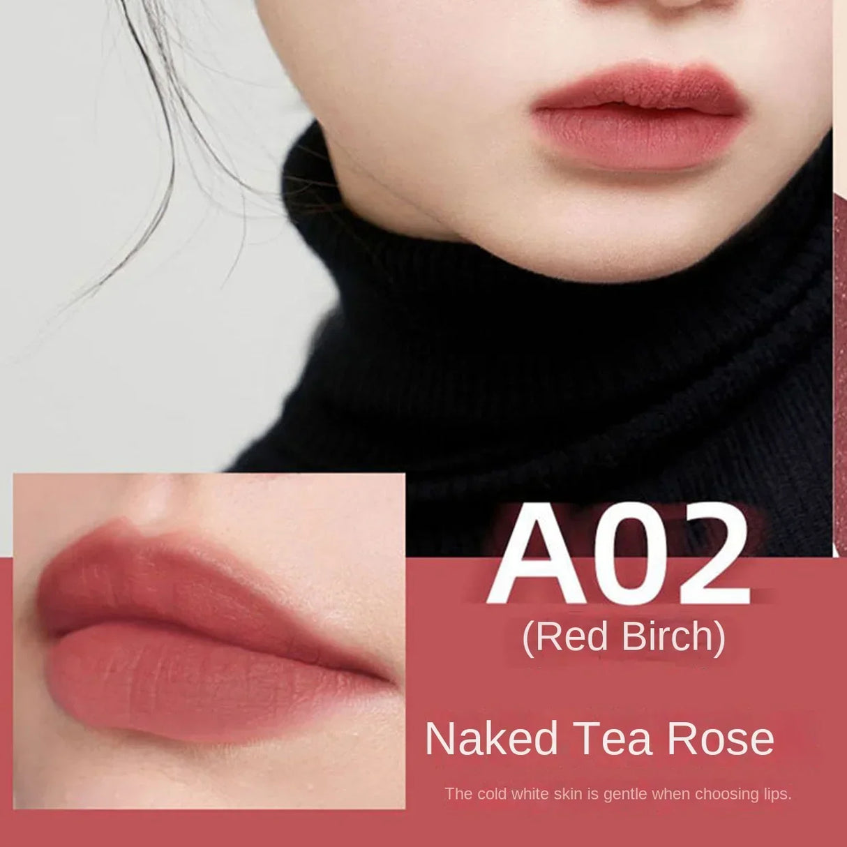 Lip Gloss Moisturizing Lip Tint Mud 6 Colors Long Lasting