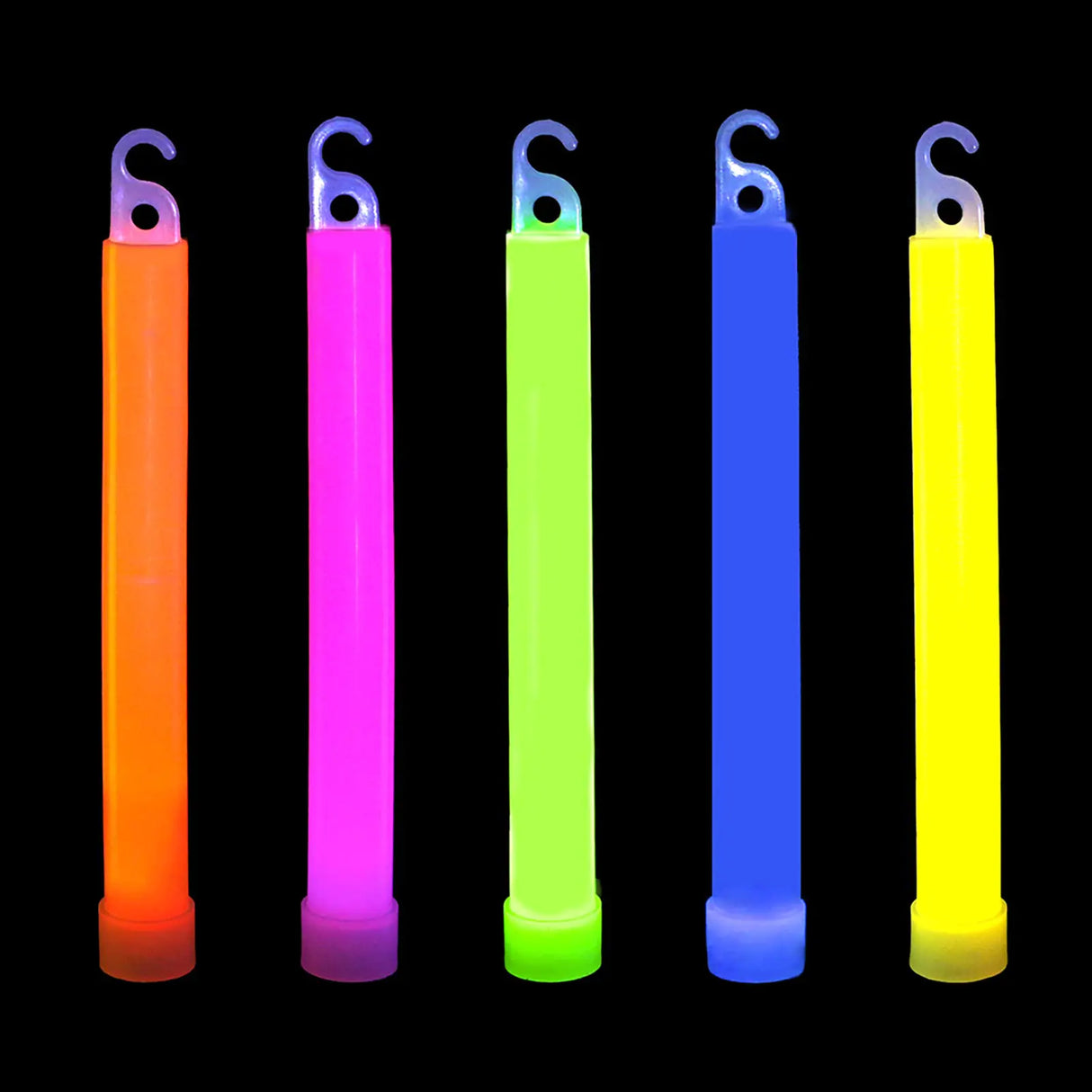 novelinks 50 Pcs 6 Premium Glow Sticks Bulk - Ultra Bright Large Glow Necklaces Bulk Light up Necklaces Bulk Glow in The Dark Necklaces Emergency Glow Sticks Long-lasting Lighting Waterproof - Lootquake