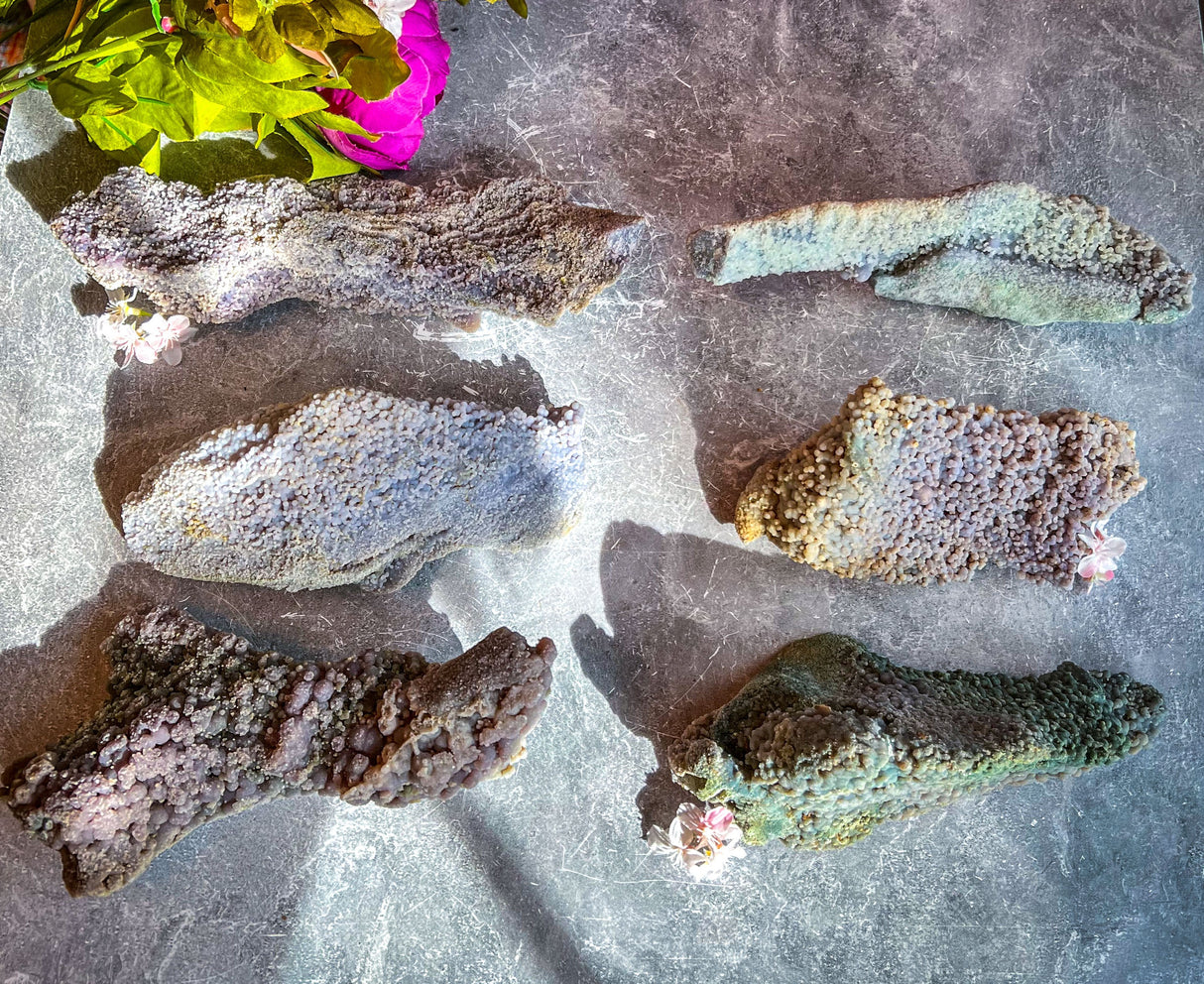 Racimos grandes de ágata uva, ¡económicos! ¡Tú eliges la pieza!