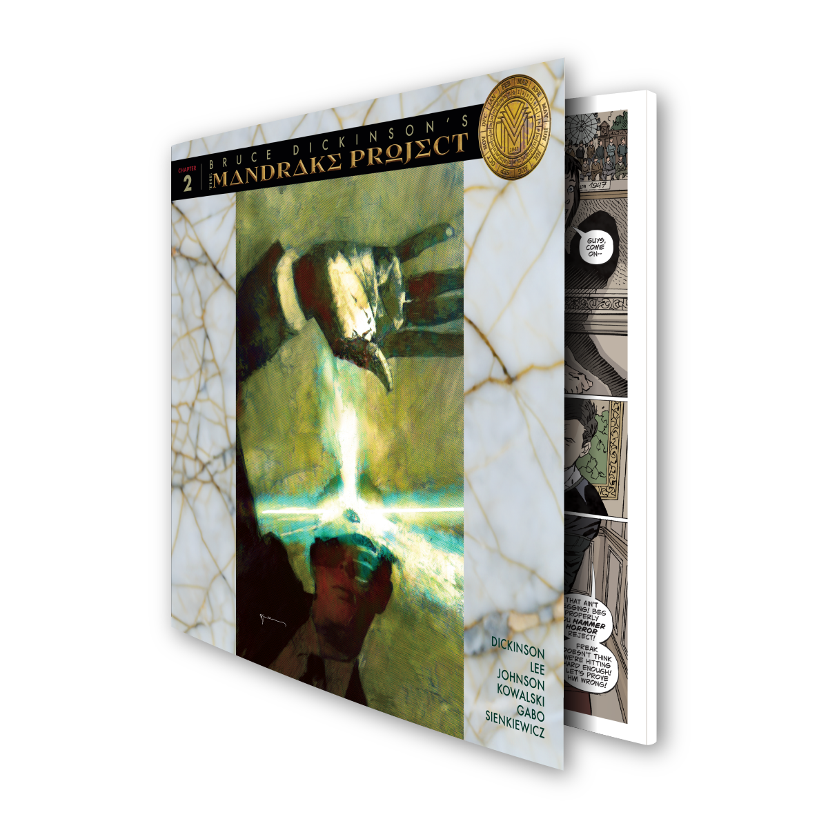 EL PROYECTO MANDRAKE de Bruce Dickinson: Número 2 - Edición FIRMADA - 666 Disponibles