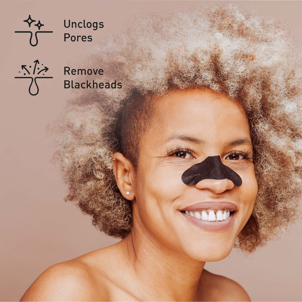 Pursonic Pamper & Glow Gift Bundle (6 pack Deep Cleansing Charcoal Nose Pore Strip, 100% Natural Arabica Coffee Body Scrub 14 Oz, 100% Natural Coconut Oil Hair Mask 10 Oz and Honey Facial Mask 8 Oz)