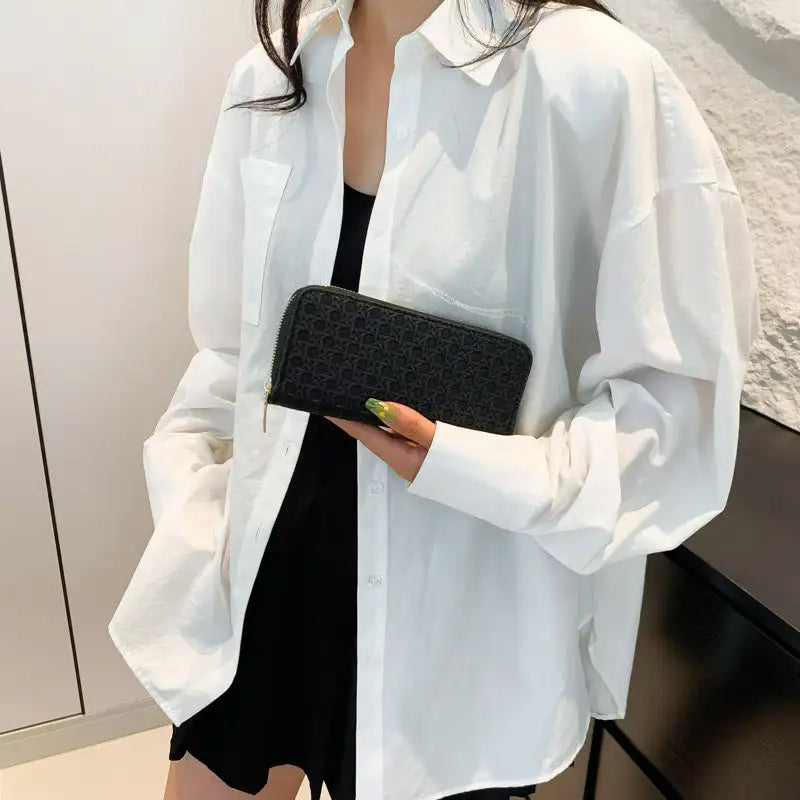 Banquet Multifunctional Card Holder Money Texture - Lootquake