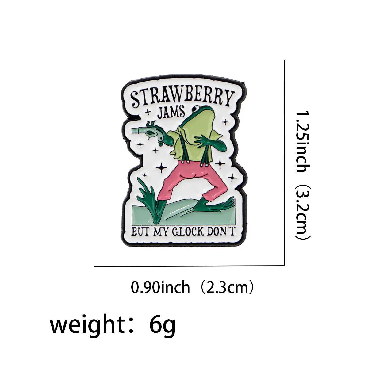 Brooch Cartoon Golden M Badge Creative English Letters - Lootquake