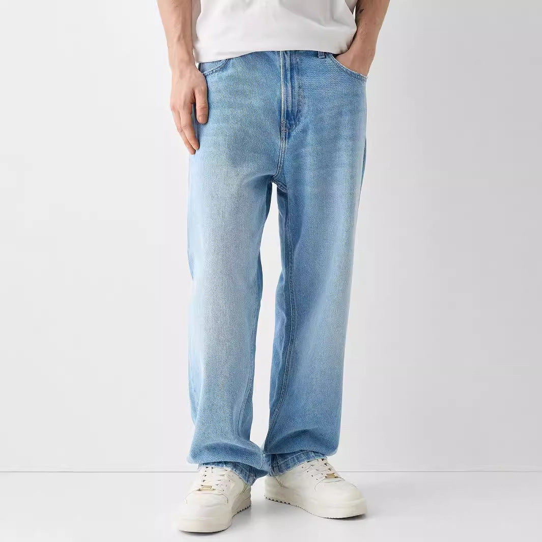 Creative Casual Versatile Men's Straight Jeans - Lootquake