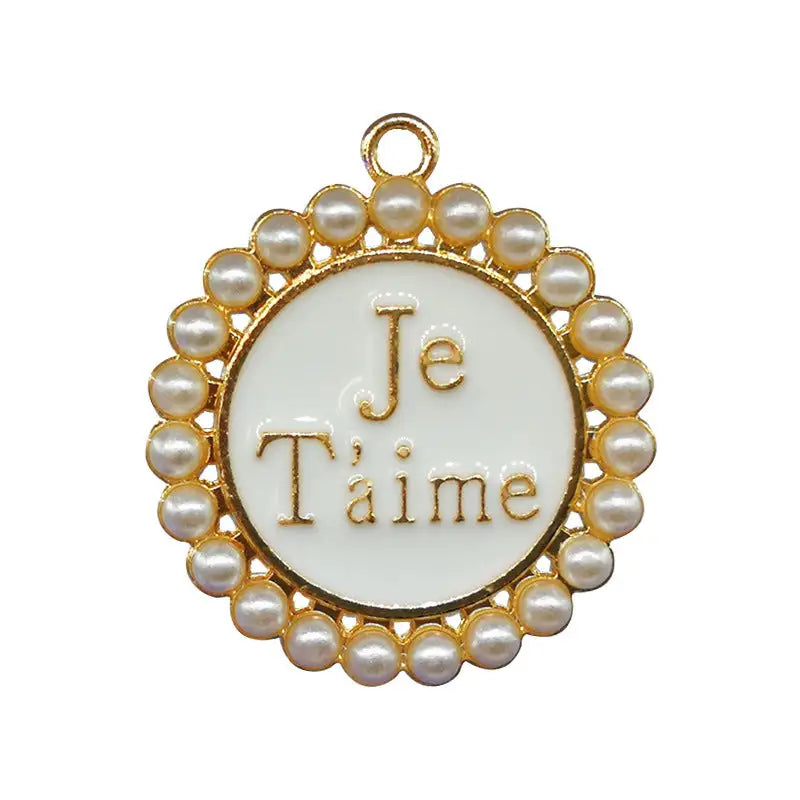 Metal Hole Shoes Flower Shoe Buckle Alloy Pearl - Lootquake