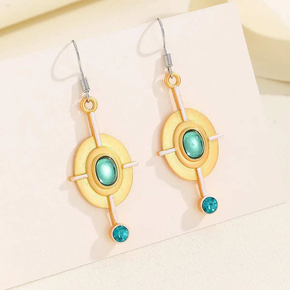 Retro Oval Earrings For Women - Lootquake