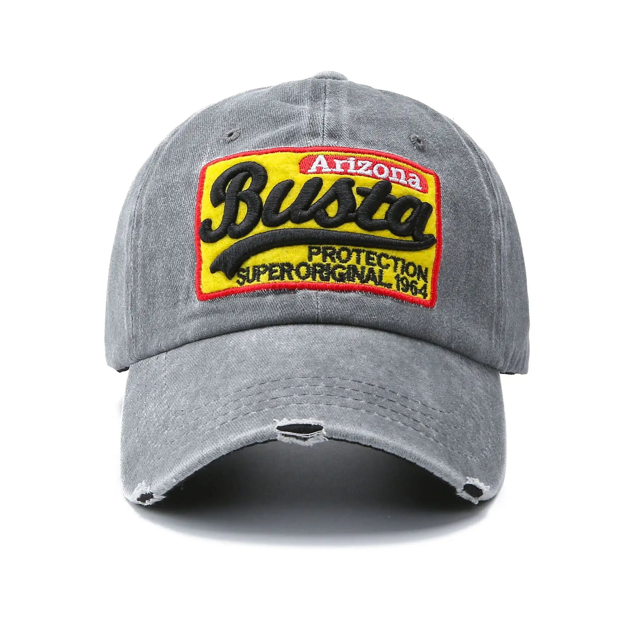 Washed Baseball Cap Patch Letters Hat - Lootquake