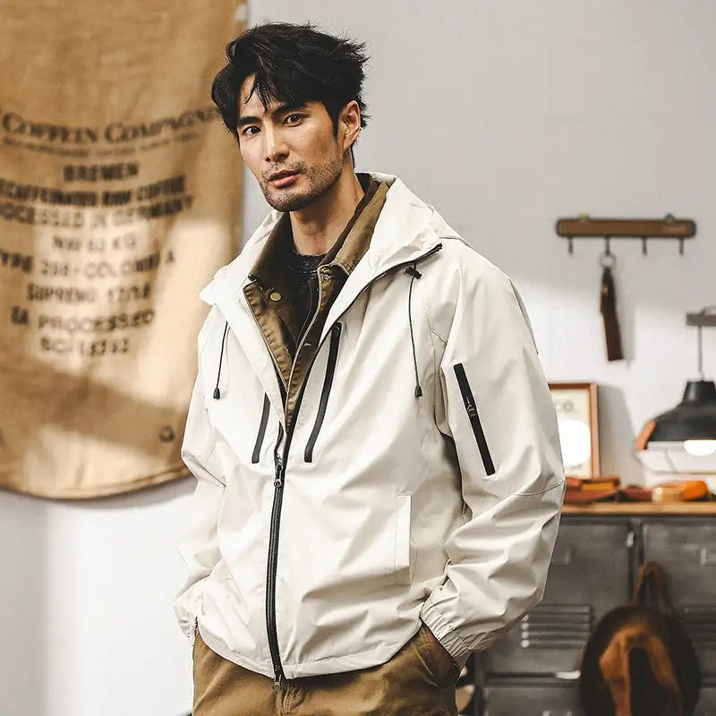 American Retro Outdoor Outdoor Jacket Coat Men - Lootquake