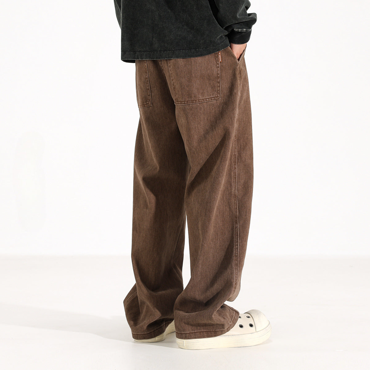 Maillard American Retro Drooping Straight Jeans - Lootquake