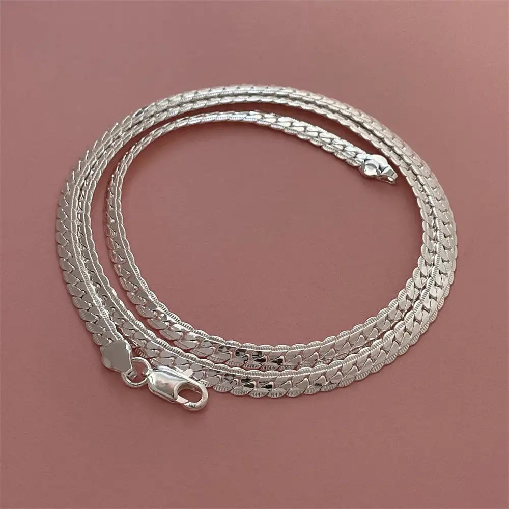 925 Silver Plated Car Lace Bracelet - Lootquake