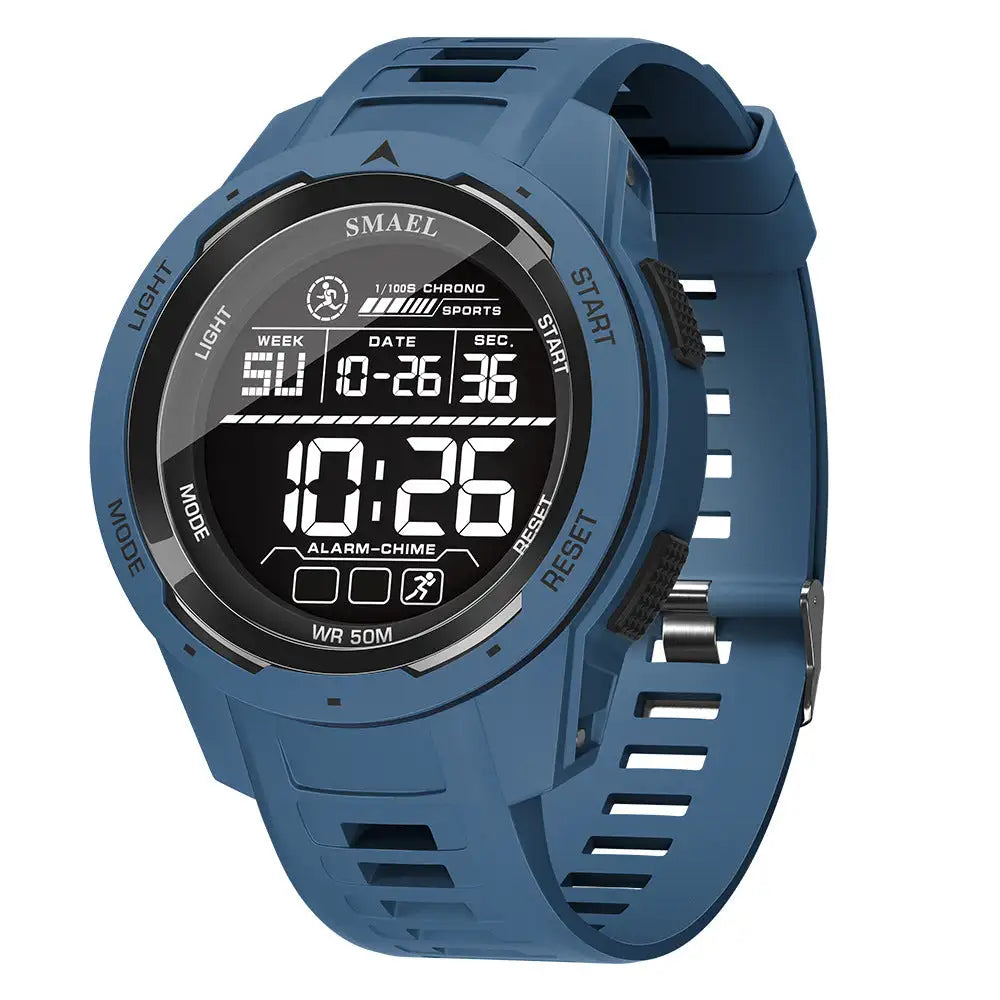 Electronic Watch LED Luminous Digital Display Outdoor Sports - Lootquake