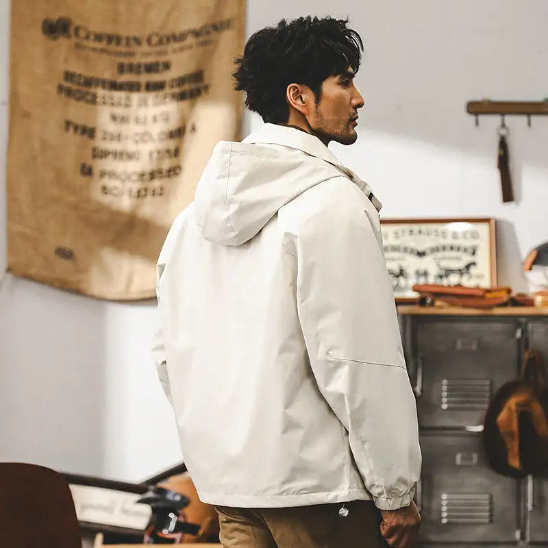 American Retro Outdoor Outdoor Jacket Coat Men - Lootquake