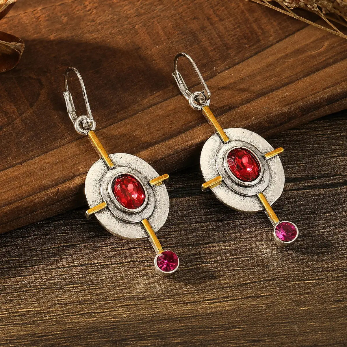 Retro Oval Earrings For Women - Lootquake