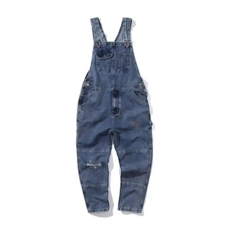 Fashion Men's Straight Cargo Suspender Jumpsuit - Lootquake