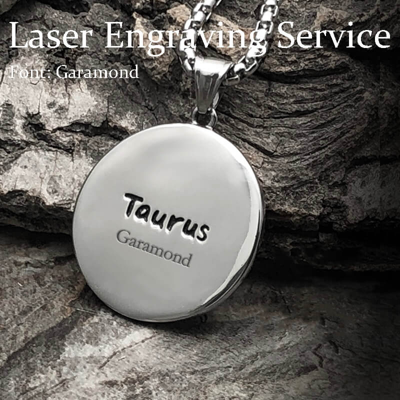 Colgante de acero inoxidable con 12 constelaciones para la adivinación