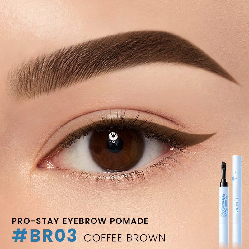2-in-1 Waterproof Eyebrow Gel Cream & Eyeliner Pencil