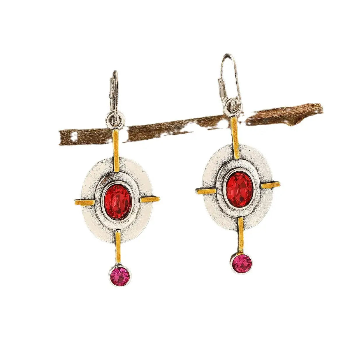 Retro Oval Earrings For Women - Lootquake