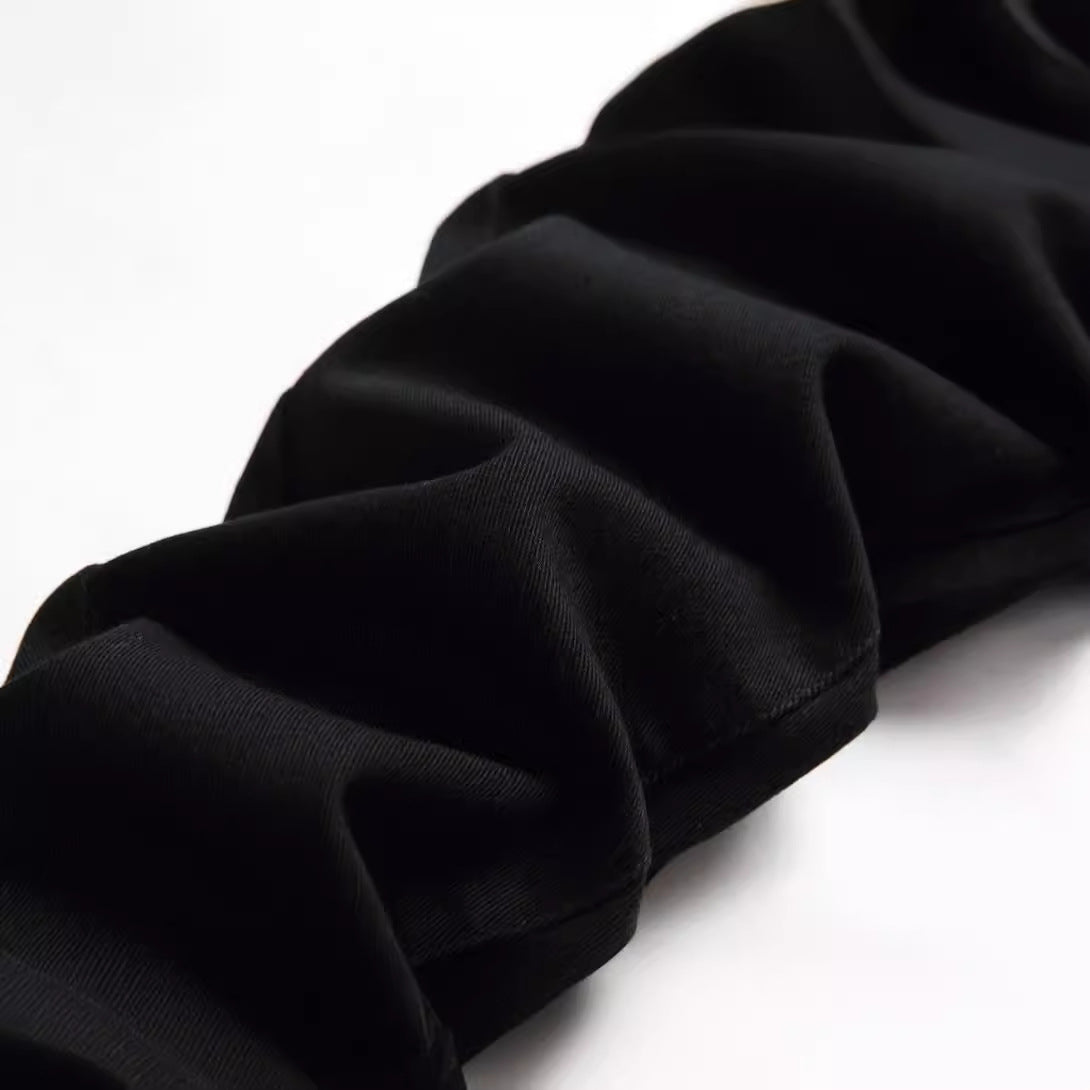 Men's Black Elastic Straight Jeans - Lootquake