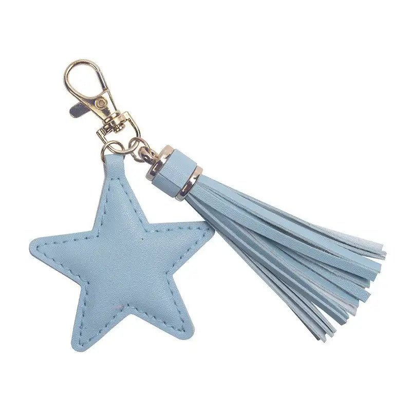 Creative Pentagram Tassel Tassel Luggage Keychain - Lootquake