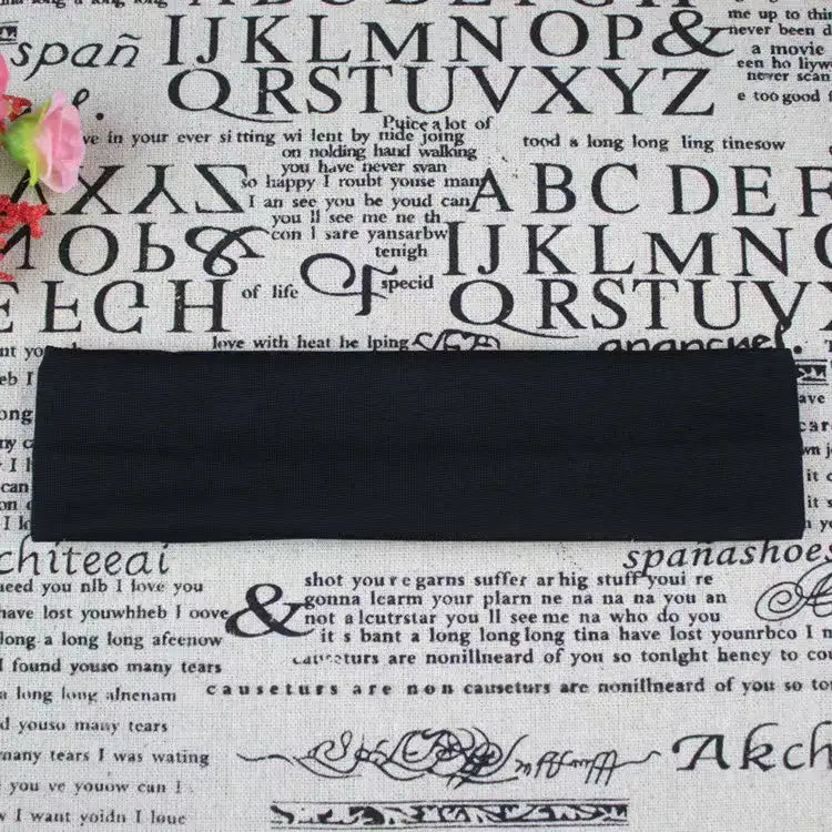 European And American Hot Solid Color Hair Band High Elastic Sports - Lootquake
