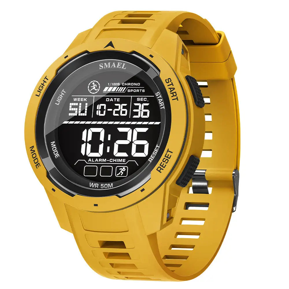 Electronic Watch LED Luminous Digital Display Outdoor Sports - Lootquake