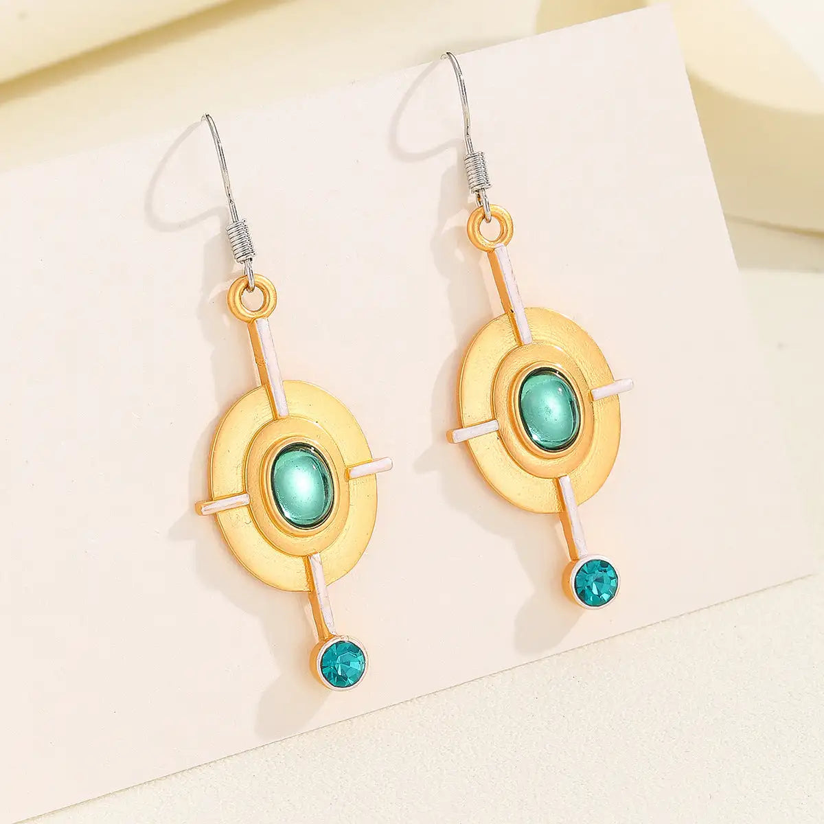 Retro Oval Earrings For Women - Lootquake