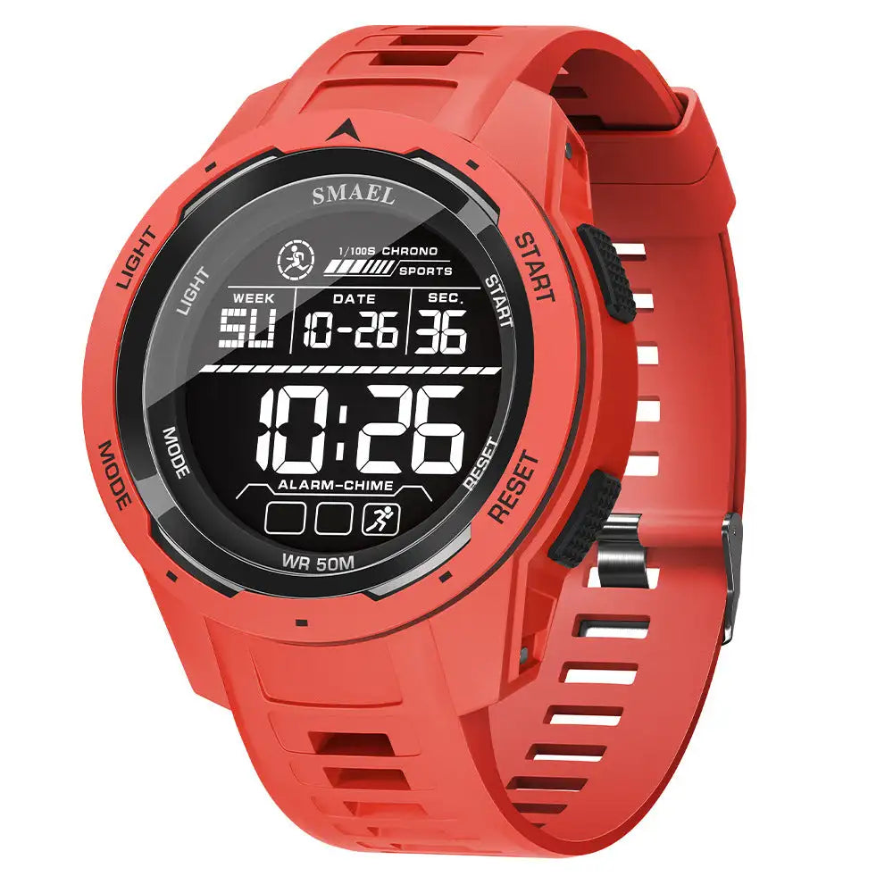 Electronic Watch LED Luminous Digital Display Outdoor Sports - Lootquake