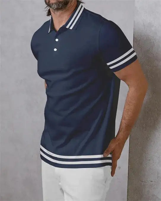 3D Printed Irregular Stripe Series Short Sleeve - Lootquake