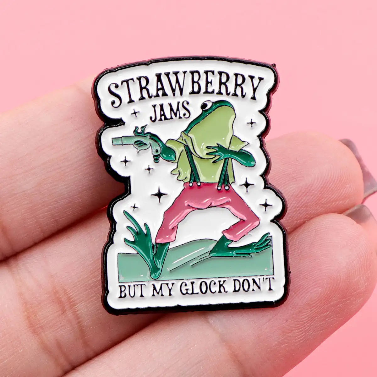 Brooch Cartoon Golden M Badge Creative English Letters - Lootquake