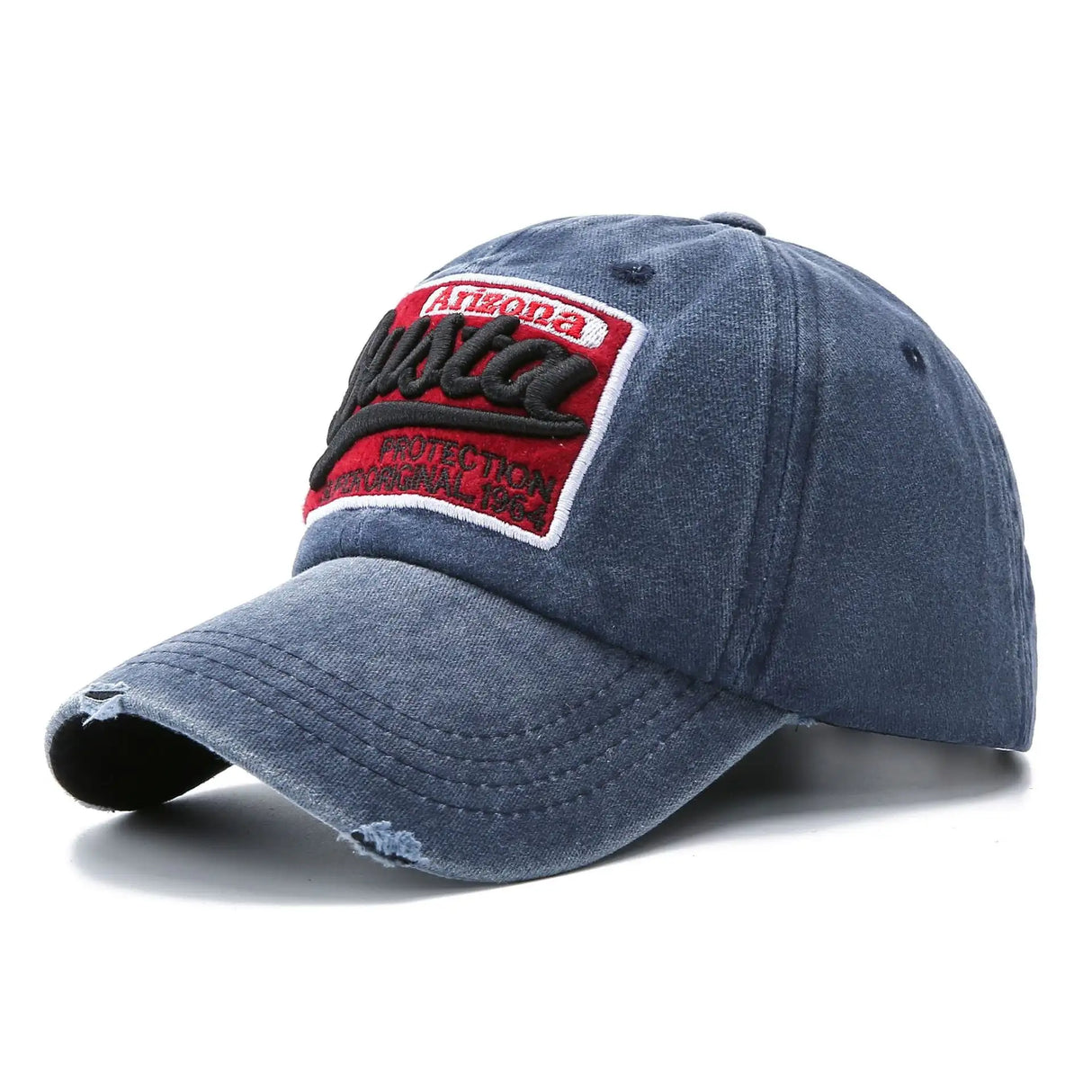 Washed Baseball Cap Patch Letters Hat - Lootquake