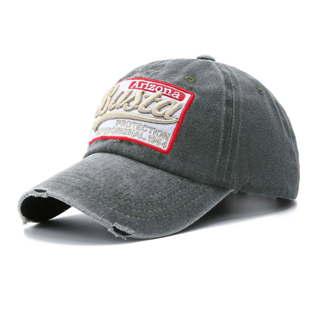 Washed Baseball Cap Patch Letters Hat - Lootquake