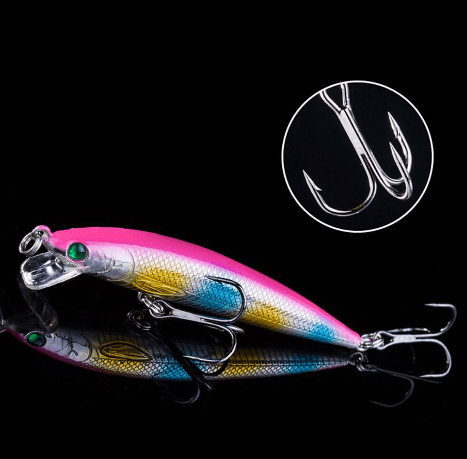 7CM Triple-Sharp Minnow Fishing Lure