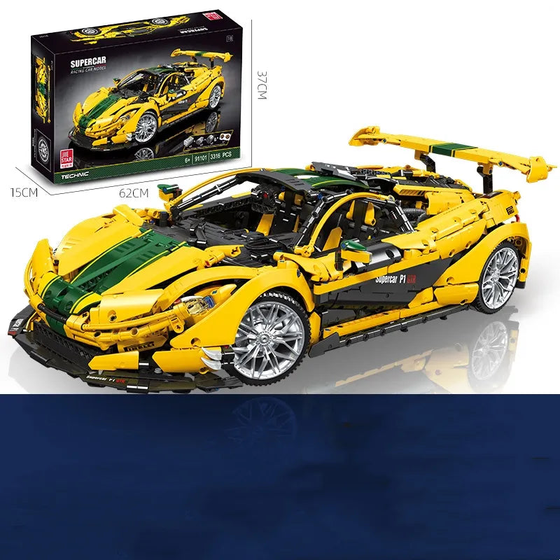 Building Blocks Sports Car Children's Assembled Toys - Lootquake