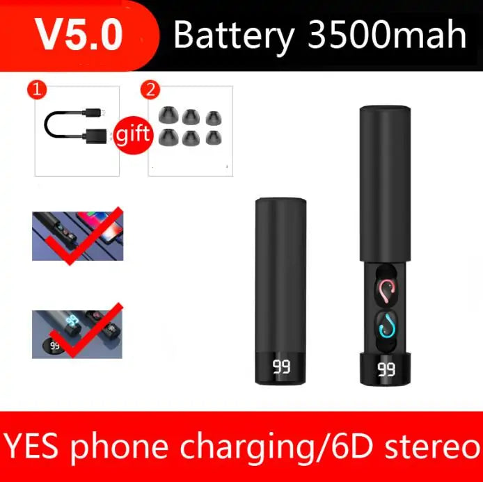 Bluetooth 5.0 Headphones - Lootquake