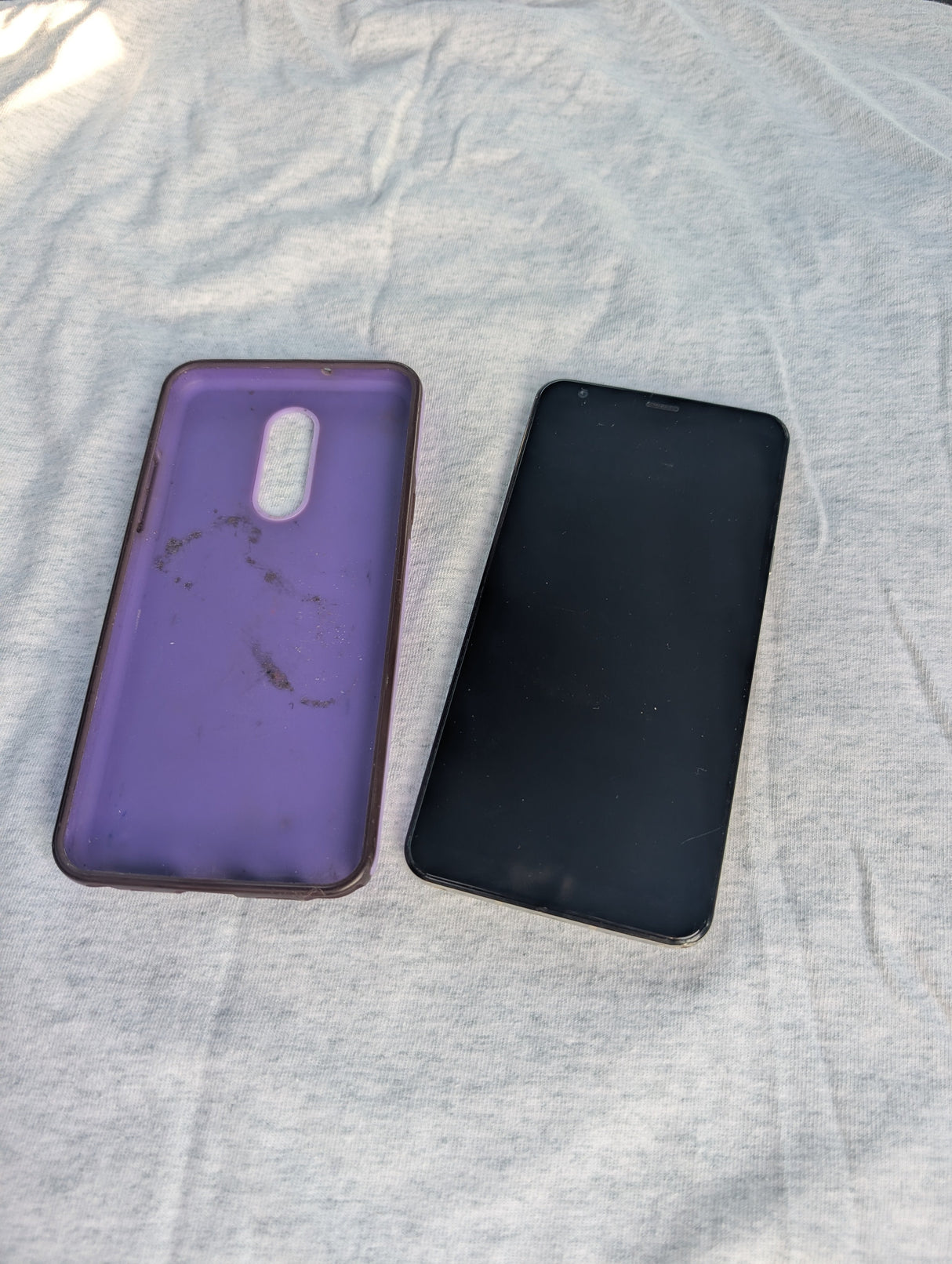 LG Stylo 5 LM-Q720 32GB Blonde Rose Sprint with case