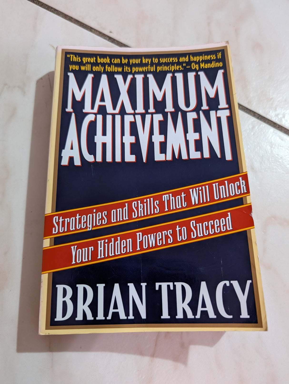 Máximo logro - Libro de Brian Tracy