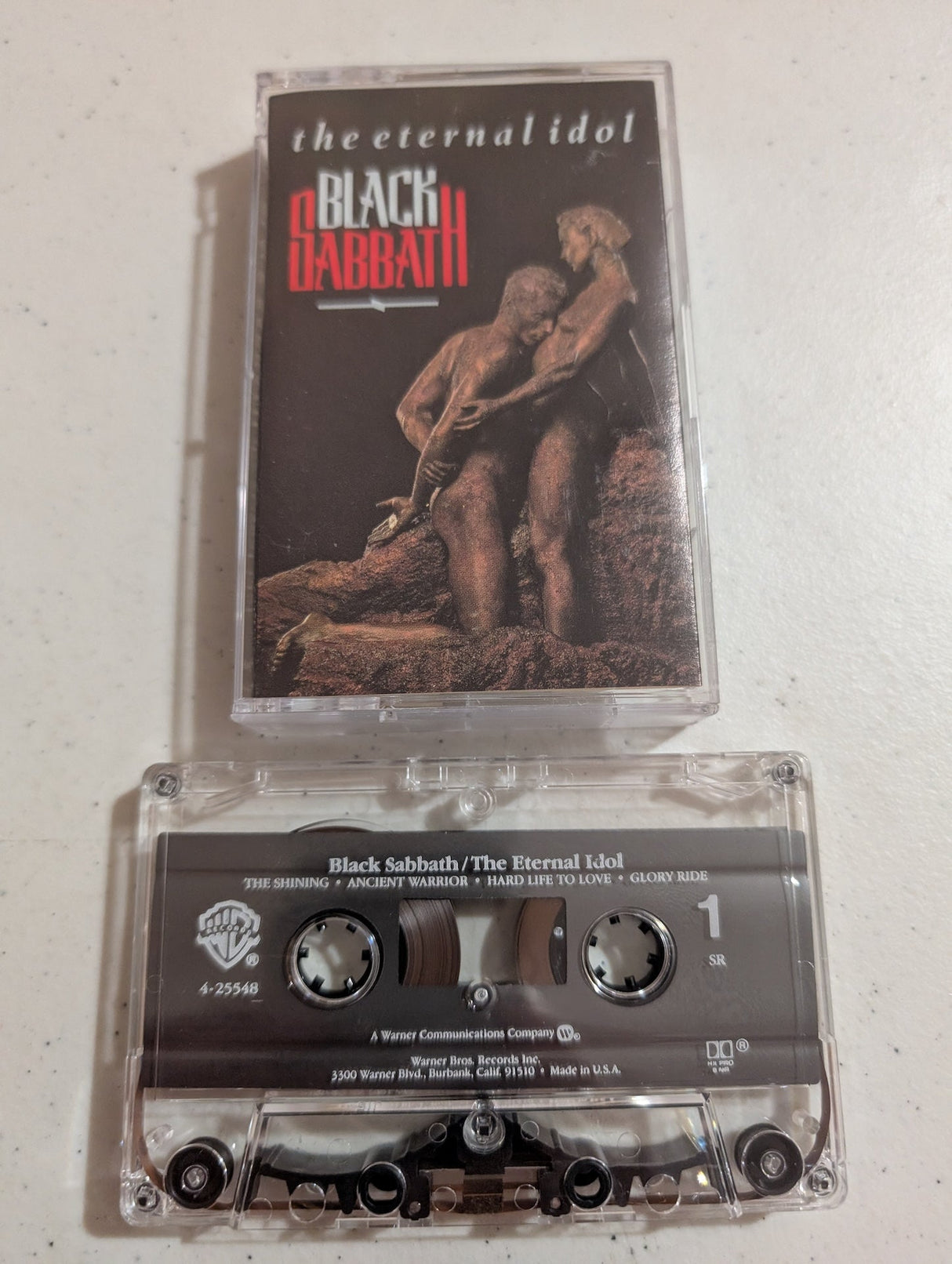 Black Sabbath - The Eternal Idol Casette Tape 1987