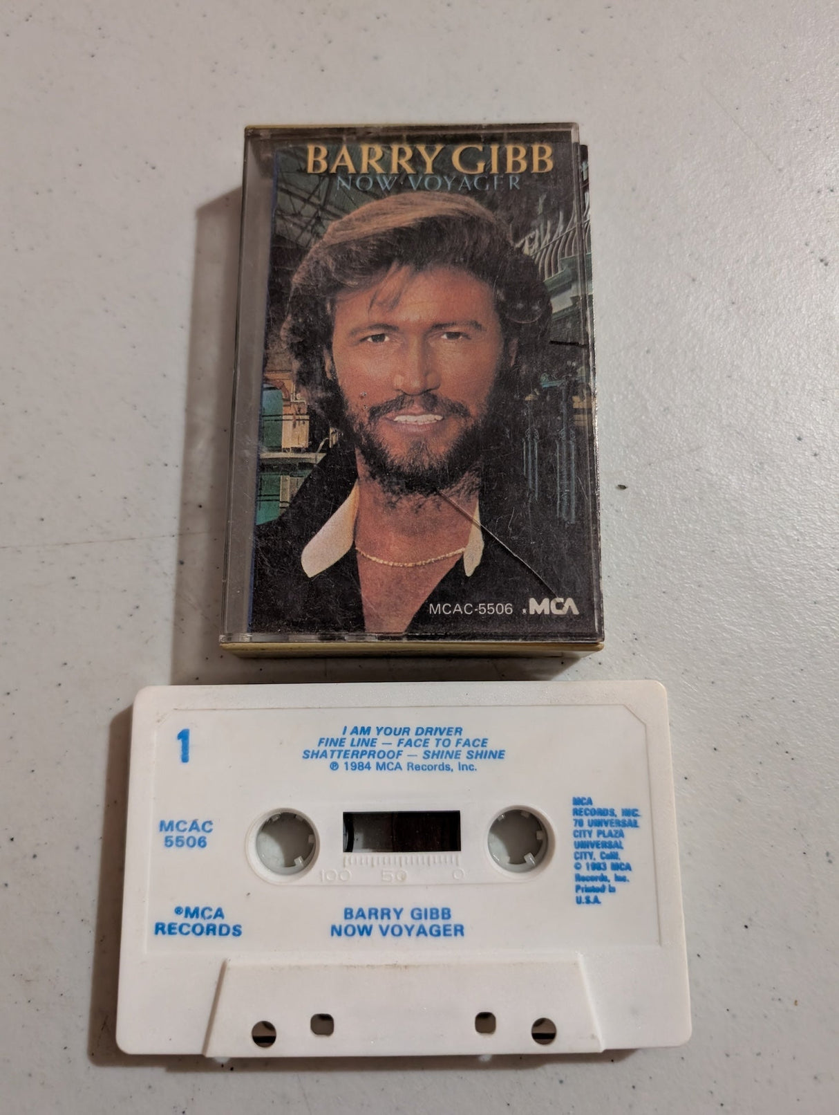 Barry Gibb - Now Voyager (Cinta de casete) 1984 MCA Records Rock Country Pop