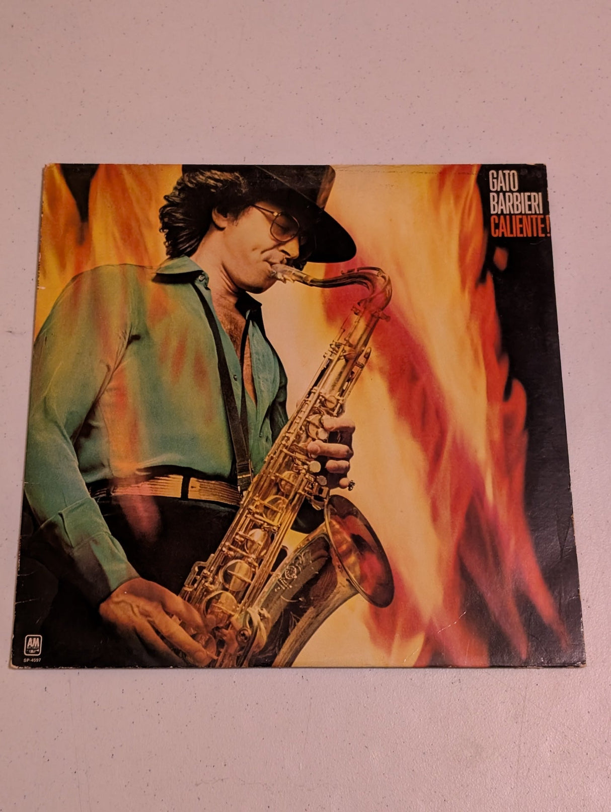 GATO BARBIERI CALIENTE! LP 1976 A&M RECORDS SP-4597 PRODUCED BY HERB ALBERT