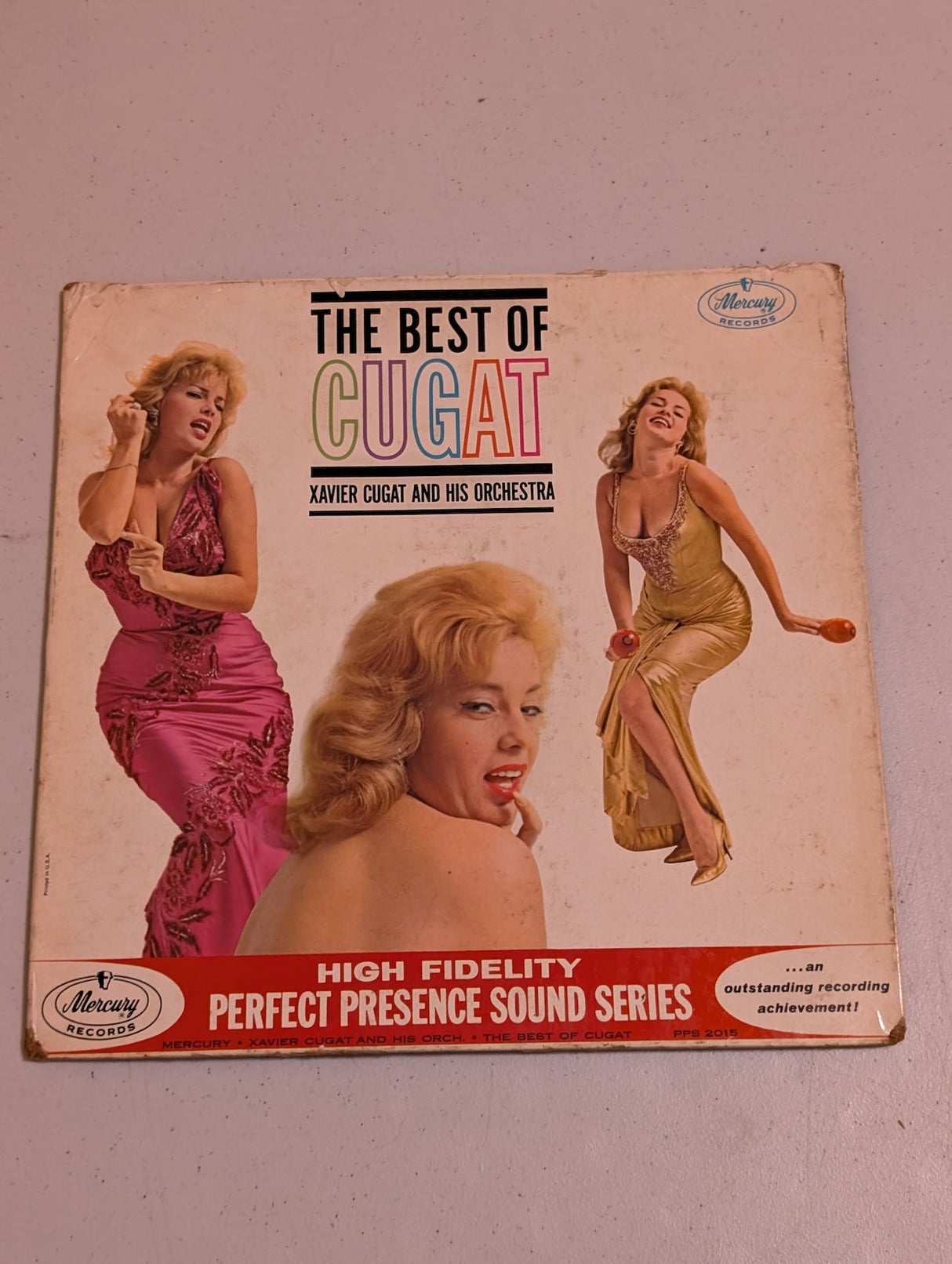 Xavier Cugat y su orquesta - Lo mejor de Cugat - Mercury - PPS 6015