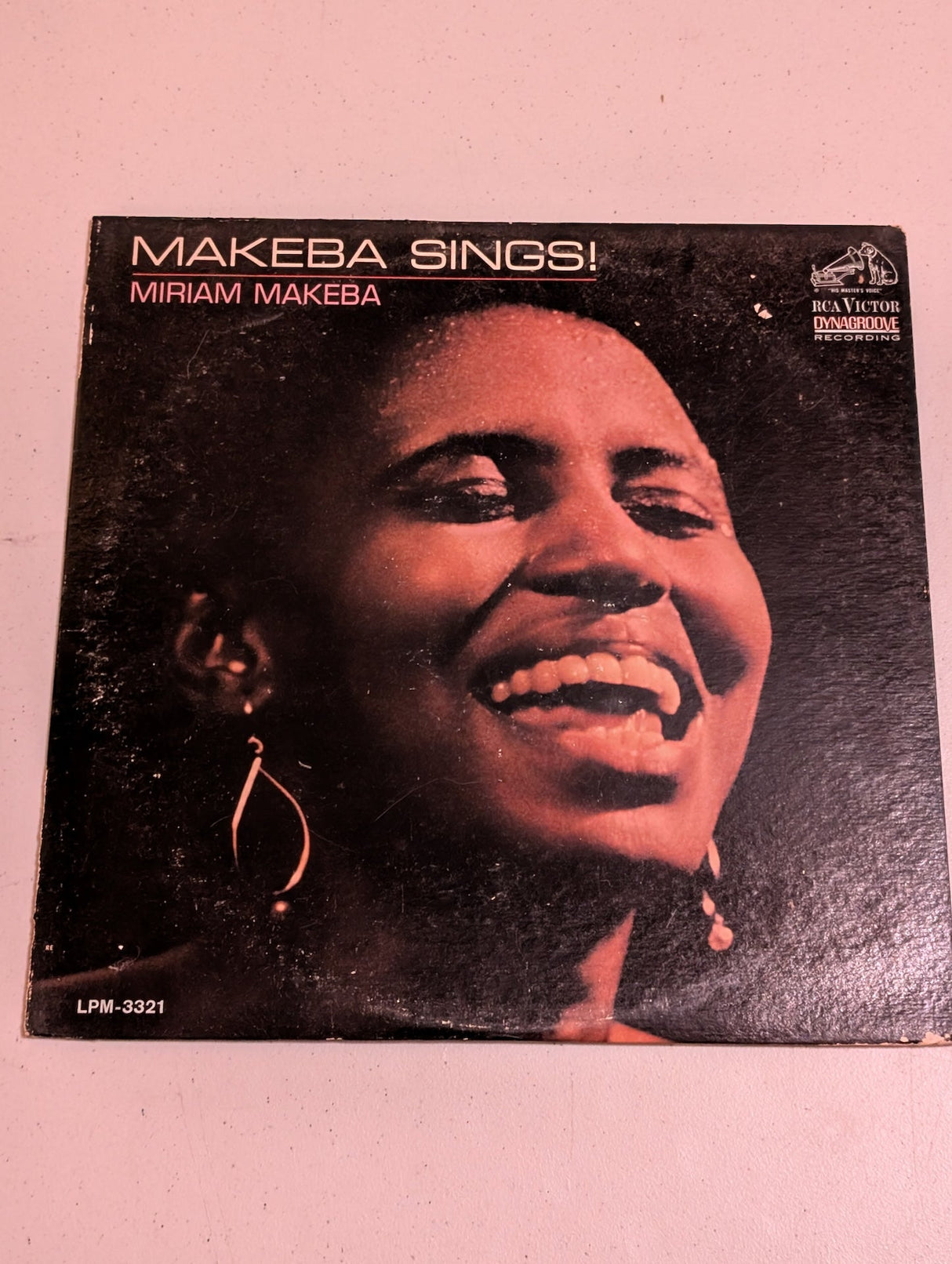 Miriam Makeba LP ¡Makeba canta! - RCA Victor LPM-3321 (1965) Phono Dynagroove