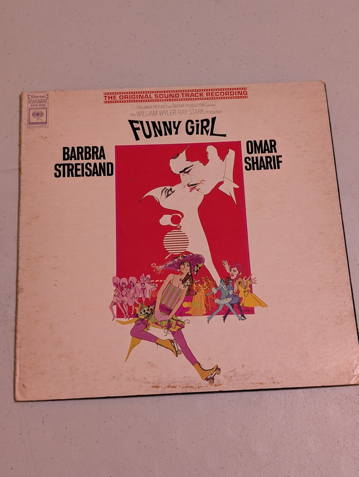 Barbra Streisand y Omar Sharif: Chica divertida, Columbia Masterworks LP Records