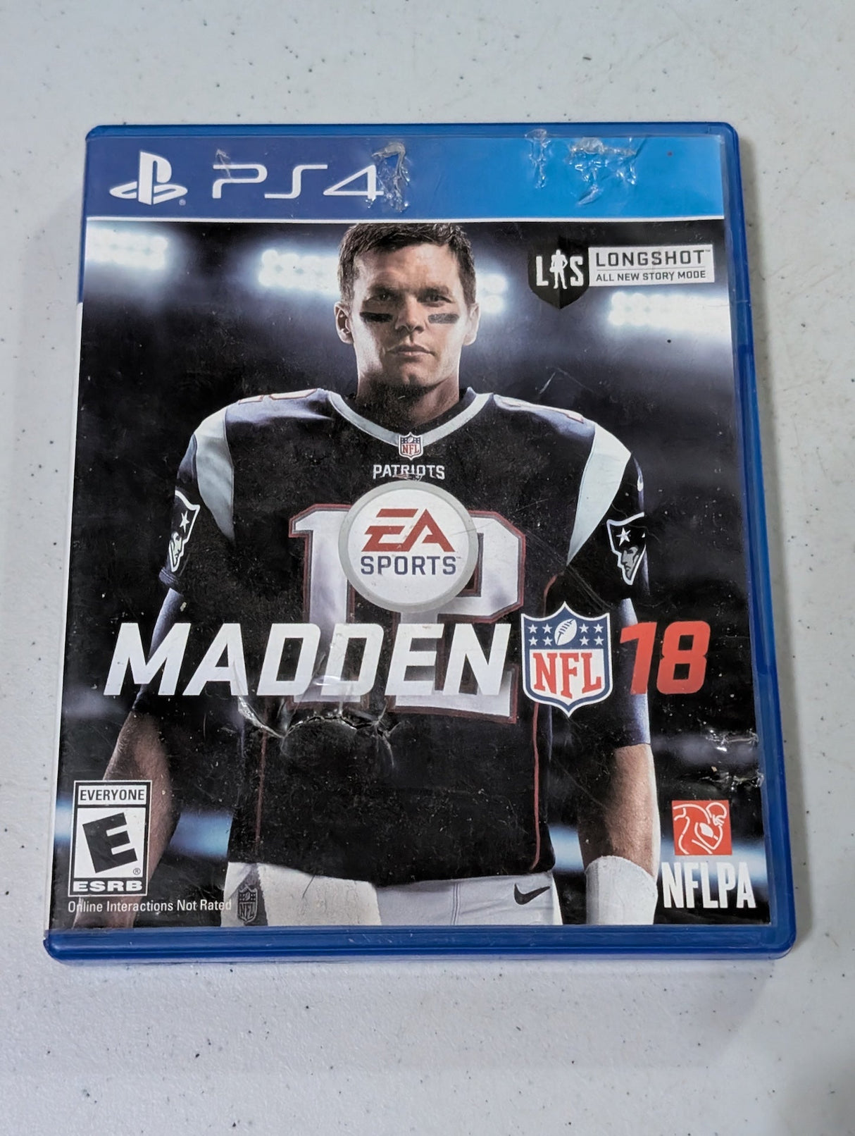 Madden NFL 18 Sony PS4 PlayStation 4 2017 Tom Brady