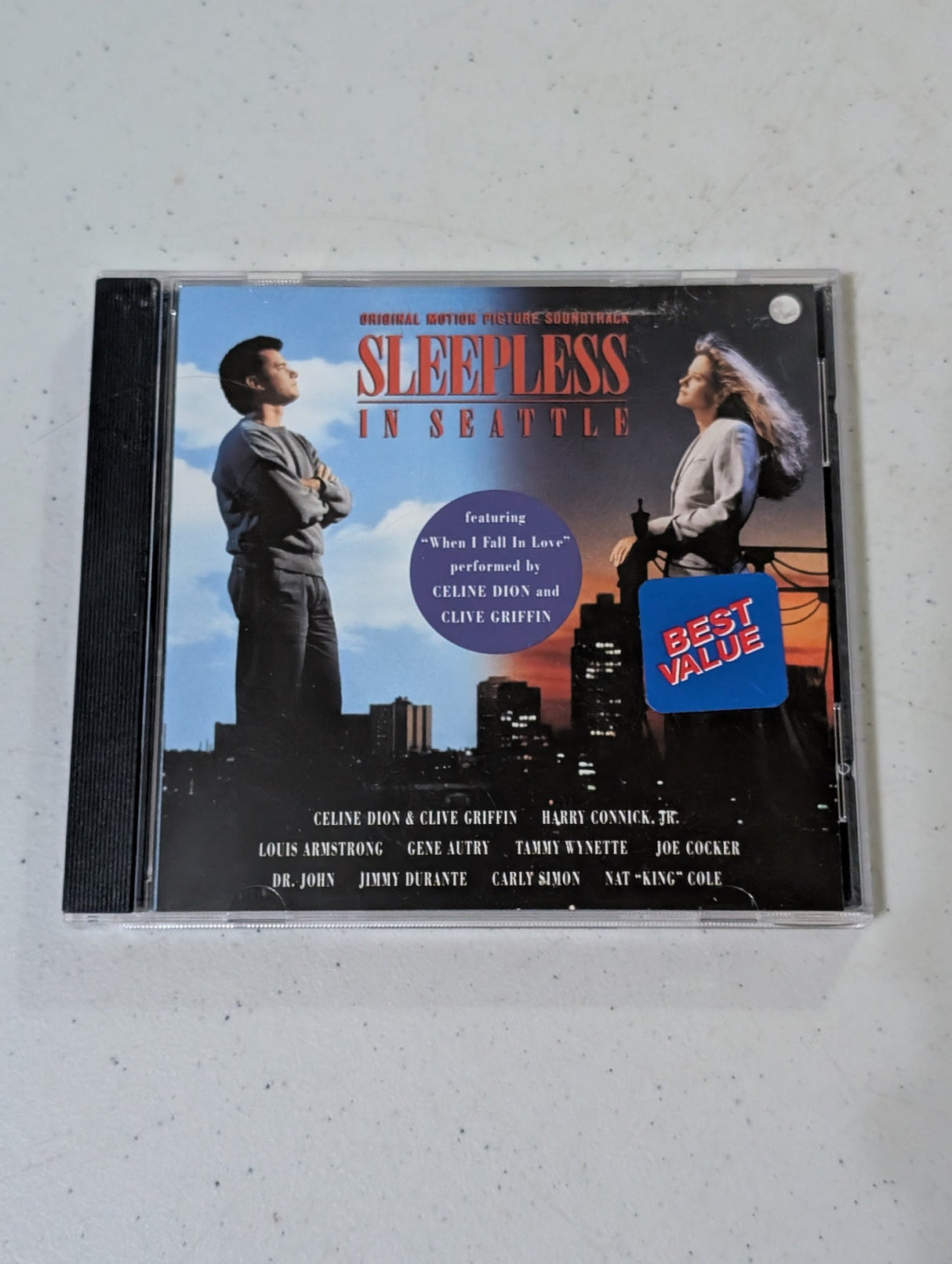 Varios artistas - Sintonía de amor (Banda sonora original de la película) (Banda sonora, CD pop, 1993)