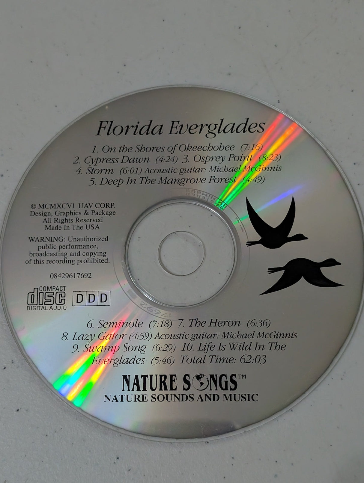 Michael McGinnis - Florida Everglades (Nueva Era, CD, 1995)