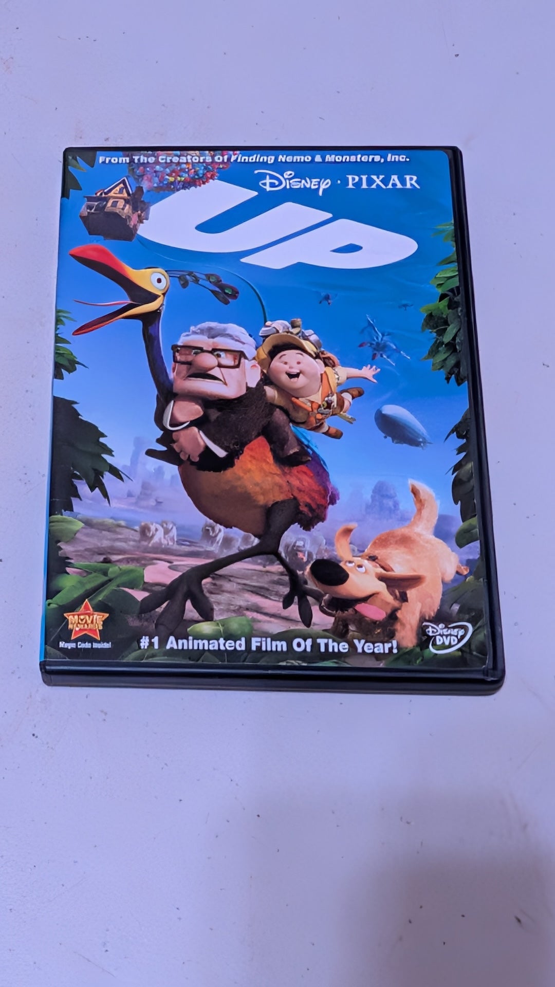 Up (DVD, 2009) DISNEY Ed Asner Christopher Plummer Jordan Nagai Bob Peterson